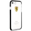 Etui Do iPhone 7 Ferrari Shockproof Czarne Transparentne