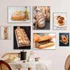 Bread Kitchen Theme Posters and Prints Canvas Printing Wall Modern Art Picture for Restaurant Living Room Home Decoration