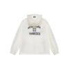 New MLB Preppy Style Collection New York Yankees SS25 Jacket Unisex White 3AWJV0153-50IVS
