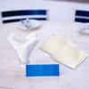 2PCS Men's Pocket Square Classical Rayon Handkerchief For Business Meeting Formal Occasion Solid Color Banquet Kerchief