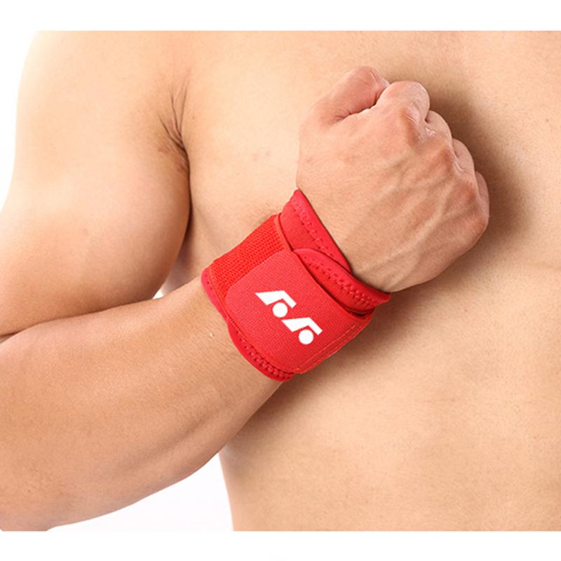

1Pc Adjustable Soft Wristbands Wrist Support Bracers For Gym Sport Basketball Carpal Protector Breathable Wrap Band Strap Safety