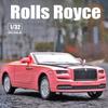 Skala 1:32 Rolls Royce Dawn Phantom Spielzeugauto Modell Sound Licht Rückzieher Türen zu öffnen Miniaturmodelle Fahrzeuge Ornamente Geschenke