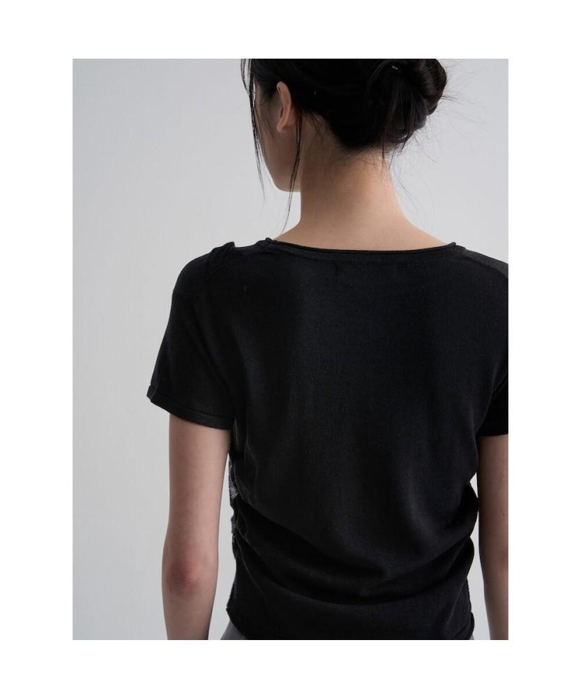 8Seconds Layered Short Sleeve Pullover Black