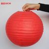 10cm-50cm red Chinese style round paper lanterns for New Year festive atmosphere decoration wedding scene arrangement lanterns