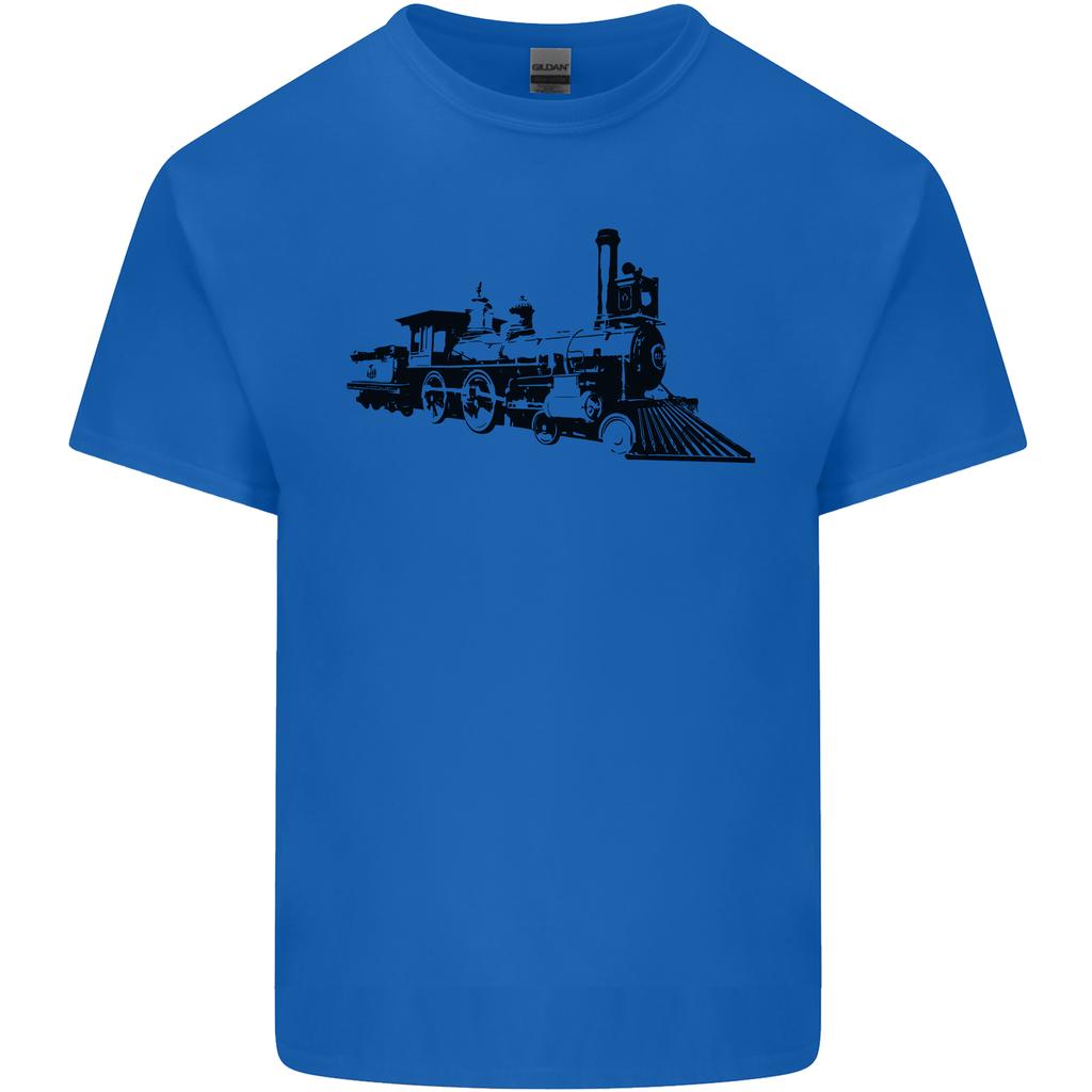 Trains Locomotive Steam Engine Trainspotting Unisexs Light Cotton TShirt
