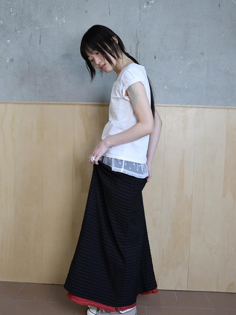 Mueum Ylang Reversible Skirt (Black)