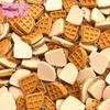 5-10pcs Hamburger Doughnut Cake Resin Beads for Jewelry Making Bracelet Charms Necklace Earring Pendant