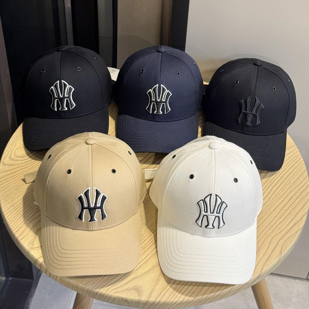 New Letter Embroidered Hats for Men and Women Korean Style Trendy Caps Trendy Brand Baseball Caps Letters Showing Small Faces