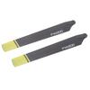 Akozon Remote Control Helicopter Propellers, High-Toughness Safe RC Helicopter Accessory Fly Wing for FW200 Applied Family (Yellow)
