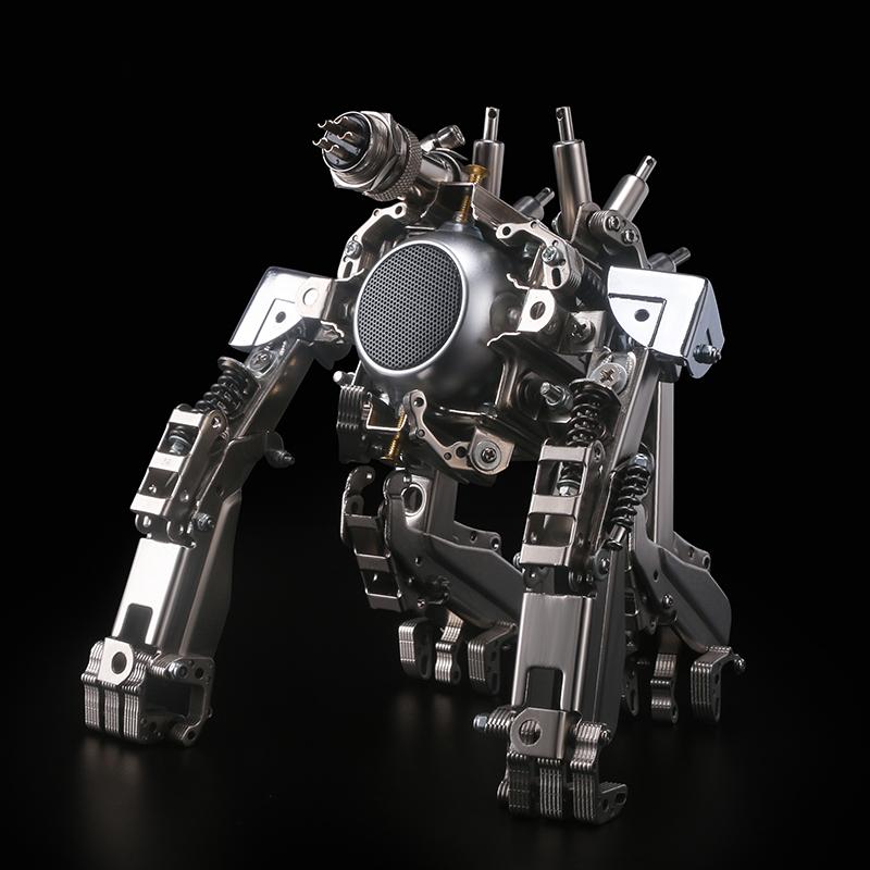 3D Metal Three-Dimensional Mechanical Cattle Spider Model Puzzle DIY Assemble Building Blocks Toys for Adult Children Gift