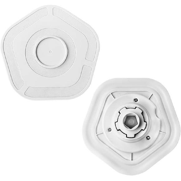 Replacement Parts Accessories Kit Main Brush Side Brushes HEPA Filters Mop Pads Compatible with Dreame Bot W10/W10 Pro Robtic Vacuum Cleaner