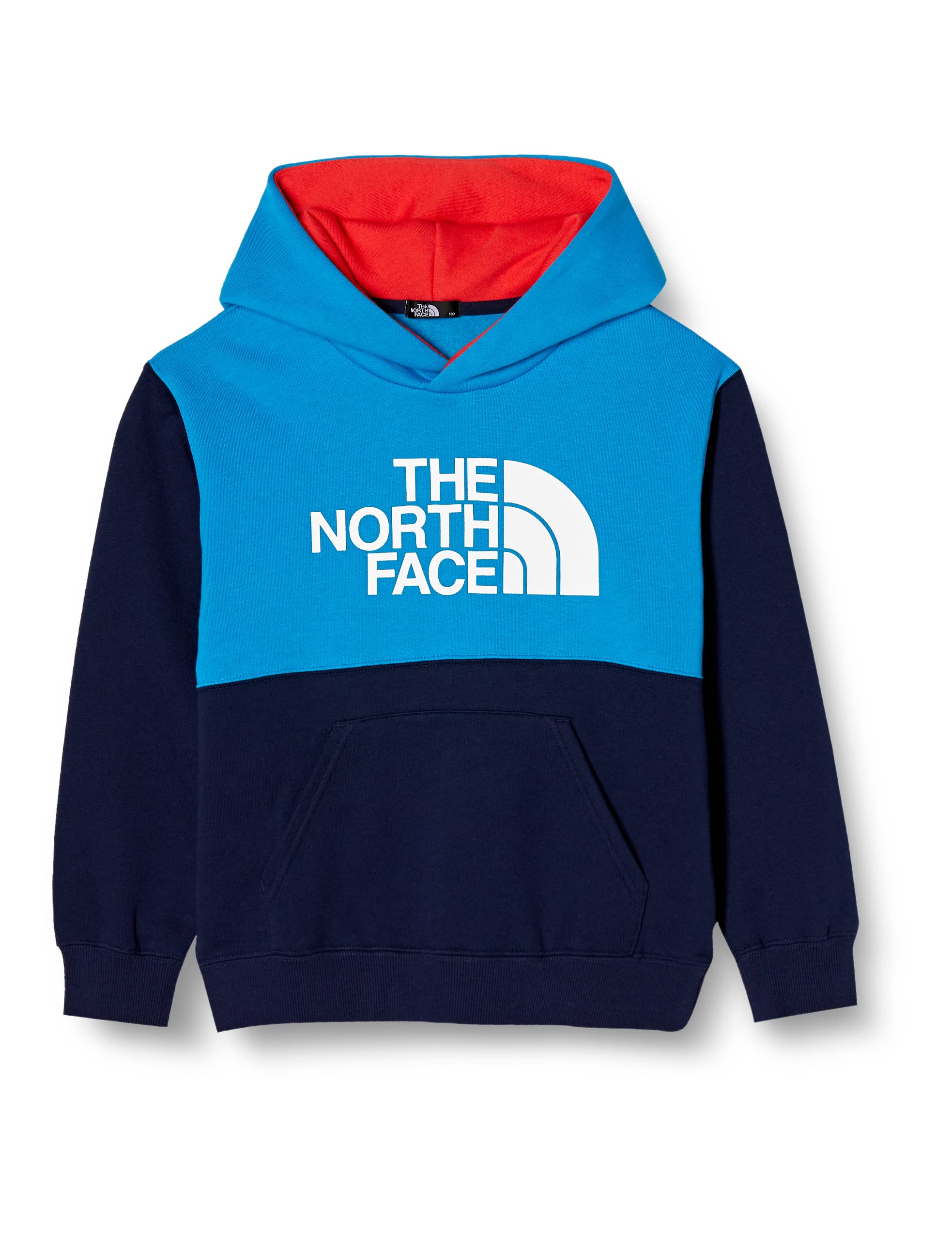 

The North Face Logo Sweatshirt Organic TNF Size 110 Kids Hoodie, Unisex, Cotton, Navy,