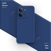 Original Soft Phone Case for Redmi 15C 15R 4G 5G 171mm 173mm Square Cute Liquid Silicone Simple Lens Protection Back Cover Funda