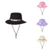 Summer Wide Brim Sun Hat With Waterproof Quickdry Fabric For Outdoor Activities