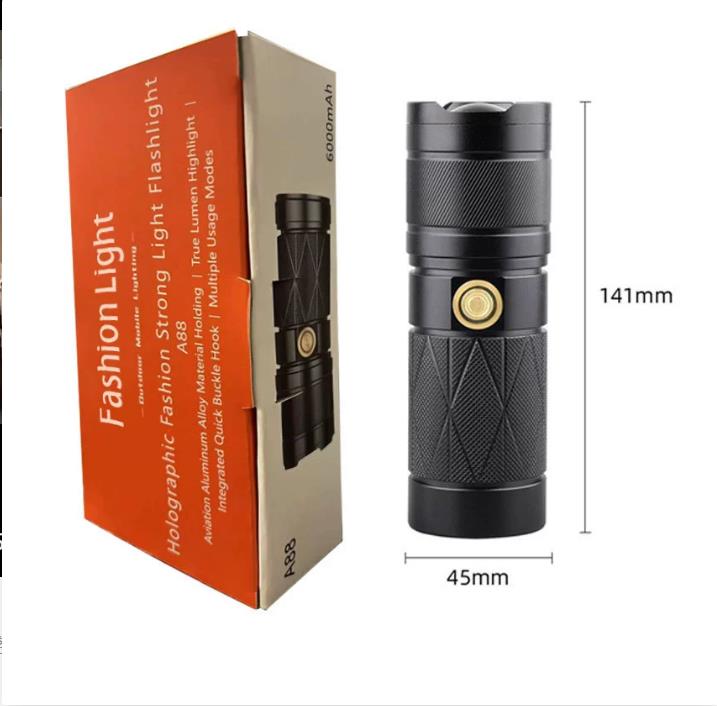 

Супер яркий перезаряжаемый фонарик с дальним выстрелом 4000 м, светодиодная лампа высокой мощности, встроенный аккумулятор, высокая емкость, водонепроницаемый, зумируемый, мощный свет, вспышка