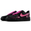 Nike Air Force 1 Villainous Night Rose Leder Abriebfest Niedrige Skateboard-Schuhe Unisex Helles Pink CW2288-001(Team1283-)