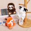 Animal Plush Keychain With Short Pile Fabric For Kids And Adults
