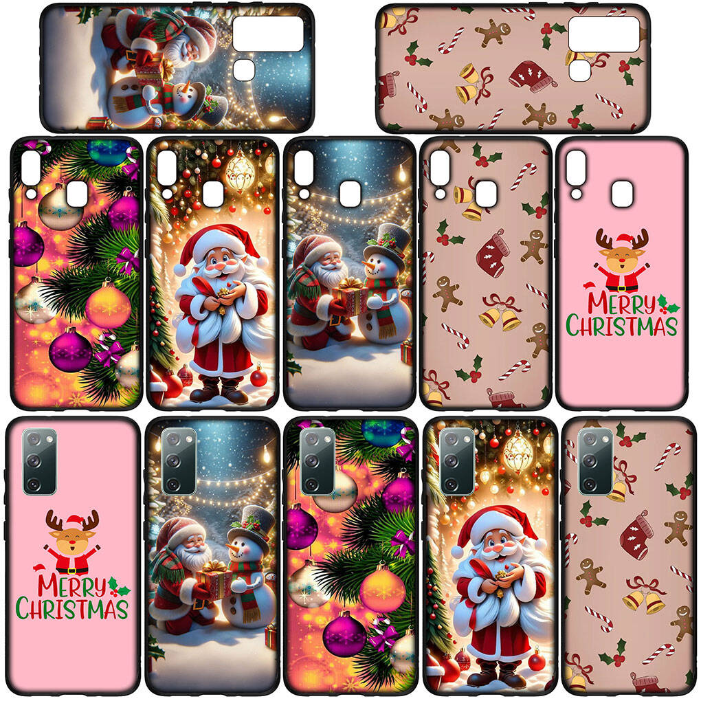 Case for iPhone 17 16 15 Xiaomi Poco F8 F7 X7 X6 M8 C85 C75 C71 Redmi Note 14 13 12 11 Pro Max A3 A4 14C 13C 15C Decoration Merry Christmas Deer Cover