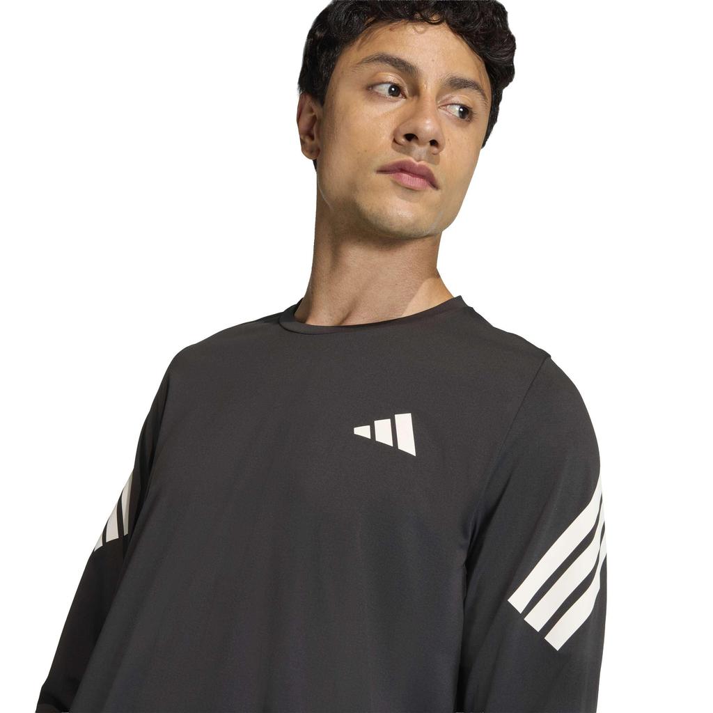 Adidas Long Sleeve Running Black Size L adi365/// Men's Shirt, HY196, (KE6831),