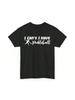 Pickleball Player T Shirt I Can't Have Sports Lovers