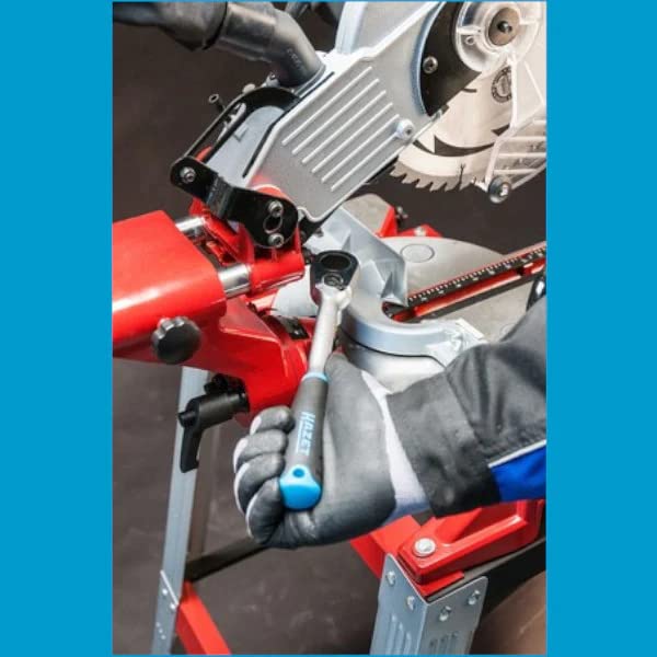 HAZET 916HP HiPer Ratchet Operating 1000 Nm Max Chrome Vanadium Precision Perfect for Working in Tight Automotive Mechanics Made in Germany Handle,