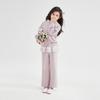 Eurowind Lace Hoodie and Wide Leg Pants Set for Girls