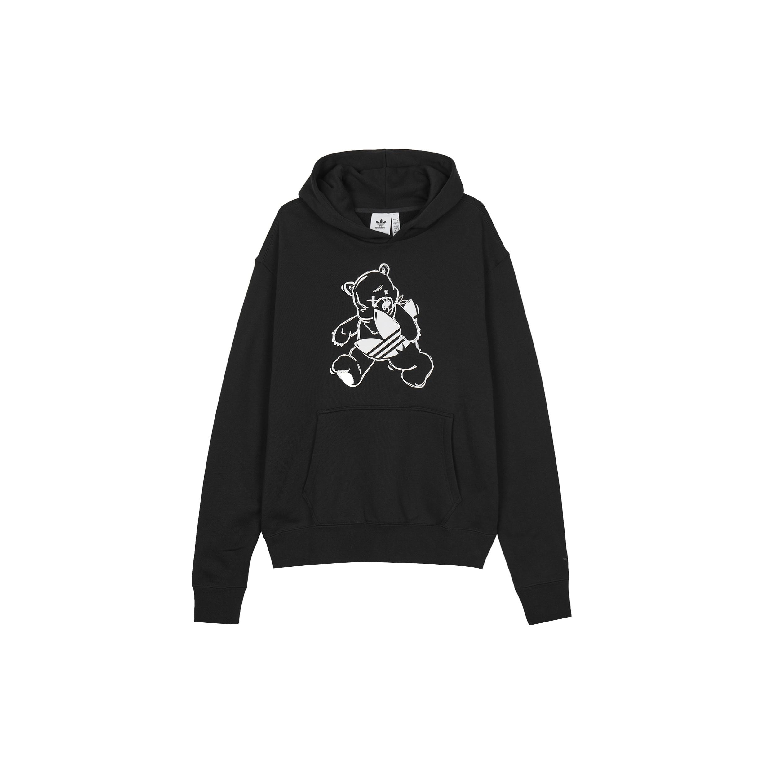adidas originals Bear Logo Sports Black Unisex HL4103 XS