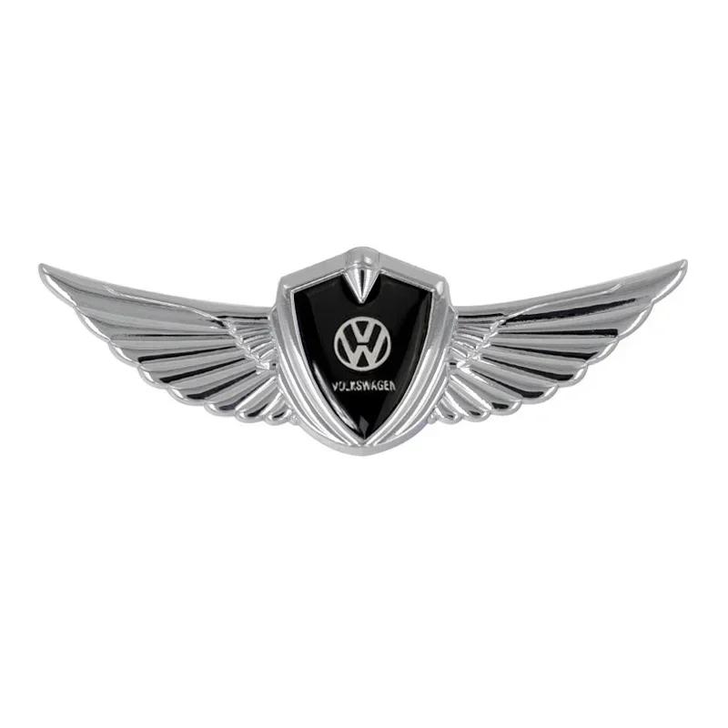

2025 Hot Metal Car Side Body 3D Stickers Rear Badge for Volkswagen Golf Bora Beetle Scirocco POLO Sharan Sagitar Magotan CC Acce