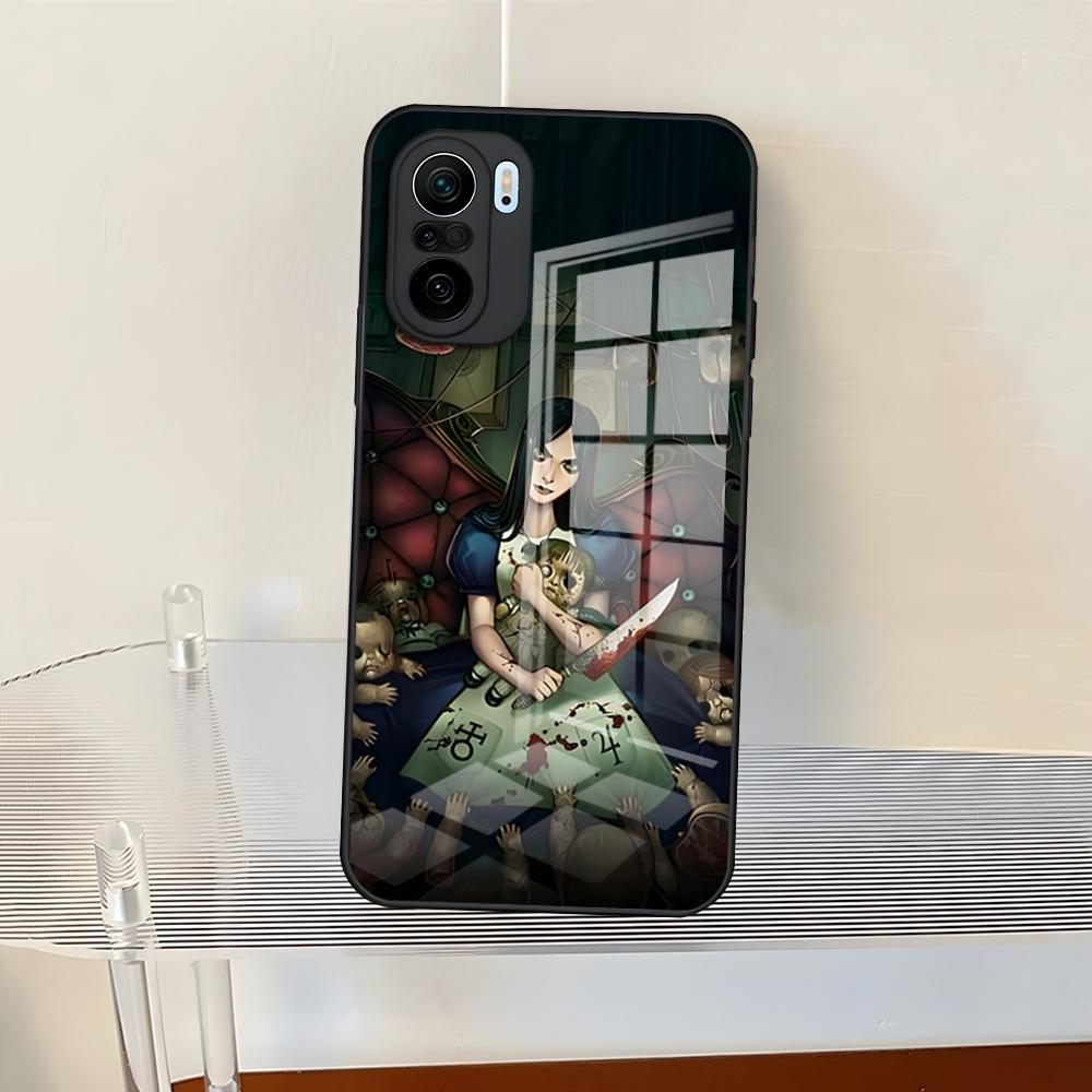 Game A-Alice Madness R-Returns Phone Case For Redmi 13 12 13c 12c Note 13 Pro Plus 11 12 Pro 10 12s 11s Tempered Glass Cover