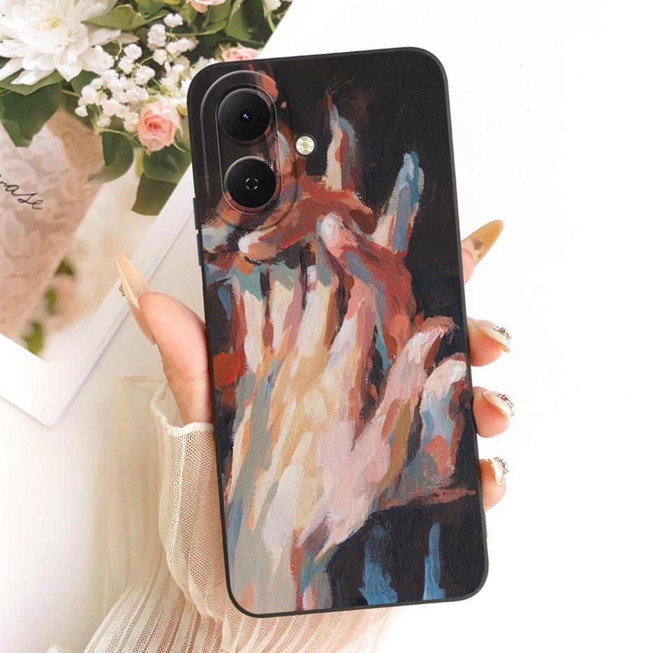 Für Tecno Spark Go 2 Hülle KM4 Niedlicher Hund Panda Cartoon Hülle Weiches TPU Mattes Handyhülle Für Tecno Pop 10 Pop10 Spark Go 2 Go2 Schale