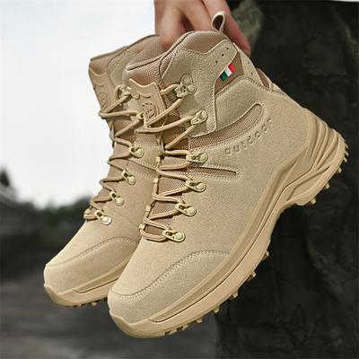 New Large Size Combat Boots Outdoor Sports and Leisure Tactical Boots Hiking Shoes Outdoor Men's Boots