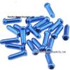 Mixed Color Bicycle Cable End Caps Brake Shifter Aluminum, 50/100 Pcs