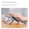 Faltbarer Laptop-Ständer Tragbar 5-stufig verstellbare Höhe X-Rahmen Aluminium Computerständer Universelle Gerätekompatibilität