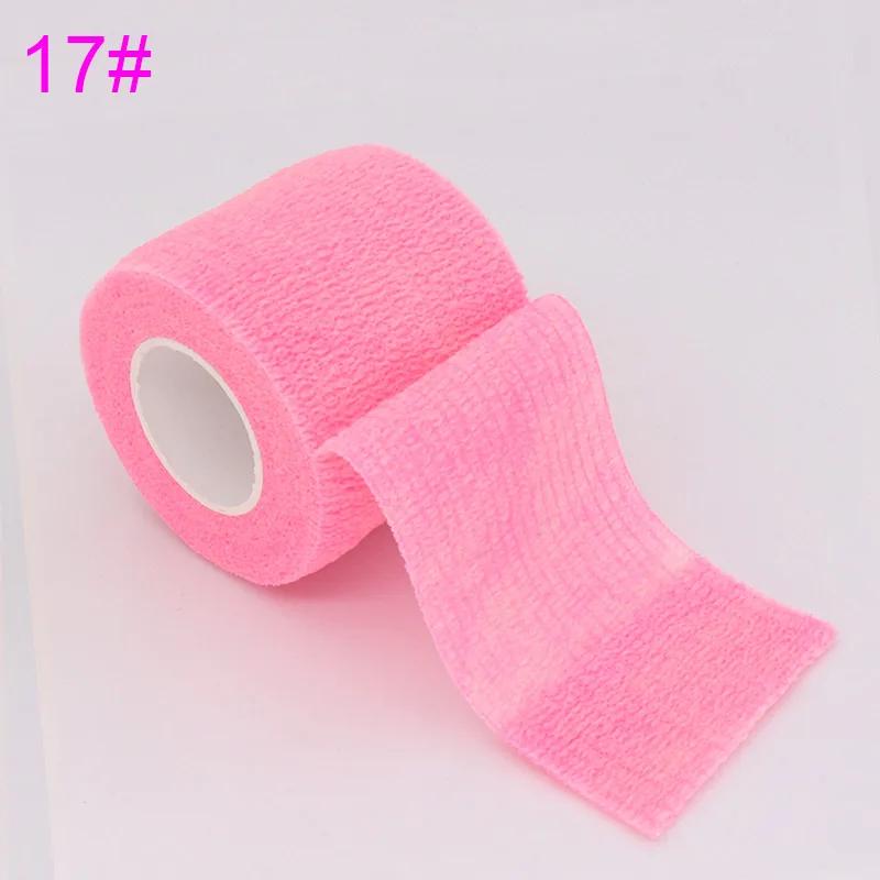 18 Colors Athletic Wrap Tape Self Adhesive Elastic Bandage Sports Protector for Knee Ankle Shoulder