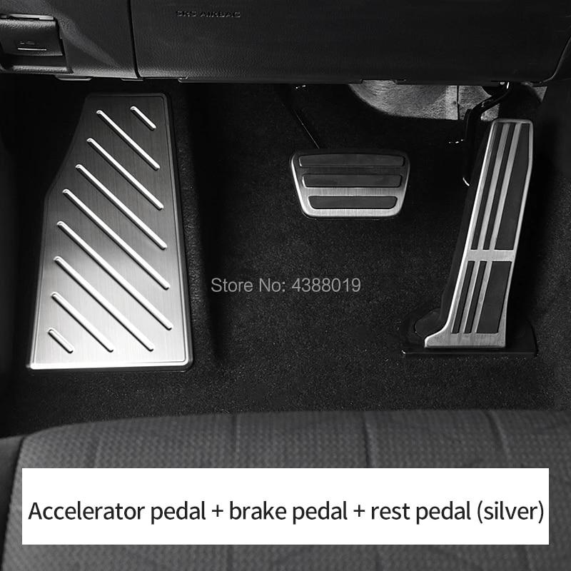 My Good Car For Toyota RAV4   Car Accelerator Pedal Brake Pedal Footrest Pedal Pads Cover Non Slip