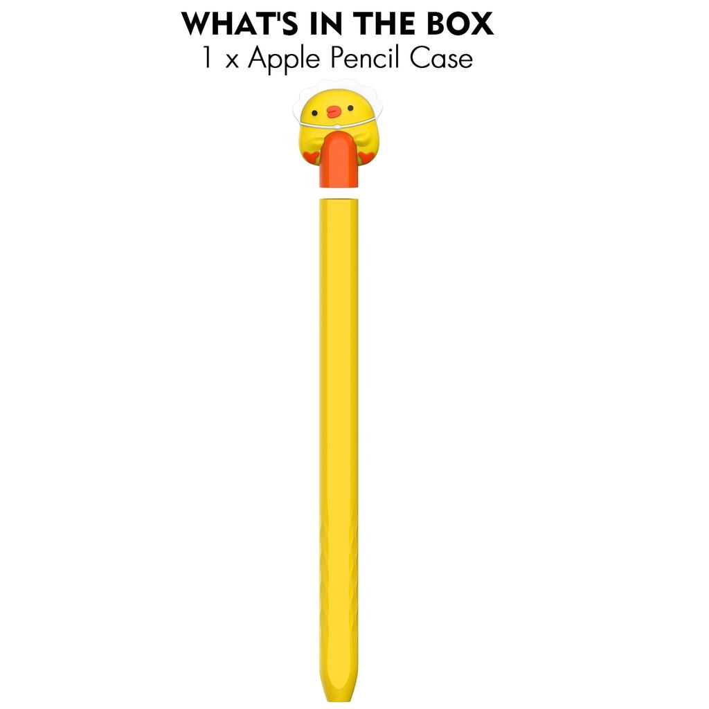 Para Apple Pencil 2 Estojo de Lápis de Desenho Animado Portátil de Silicone Macio Manga Protetora para Caneta Capacitiva Para Ipencil Caneta de Segunda Geração