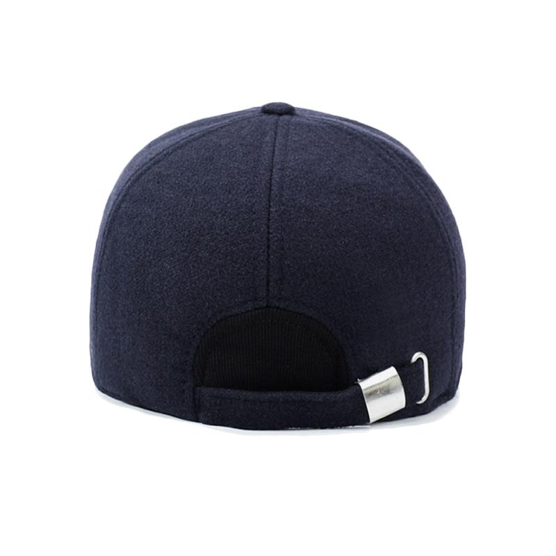 Men's Winter Hat Middle-Aged Hat Thick Warm Ear Protection Baseball Cap Outdoor Cap