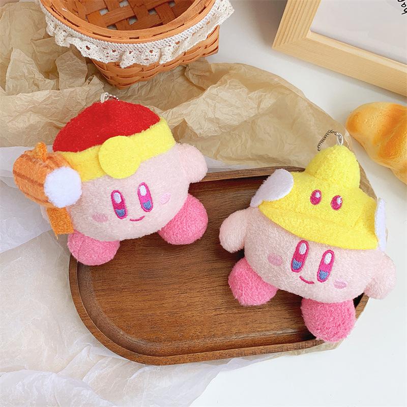 Japansk Tecknad Stjärnkort Plyschhänge Söt Flicka Hjärtdocka Skolväska Hängande Prydnad Gripmaskin Docka Nyckelring Gåva