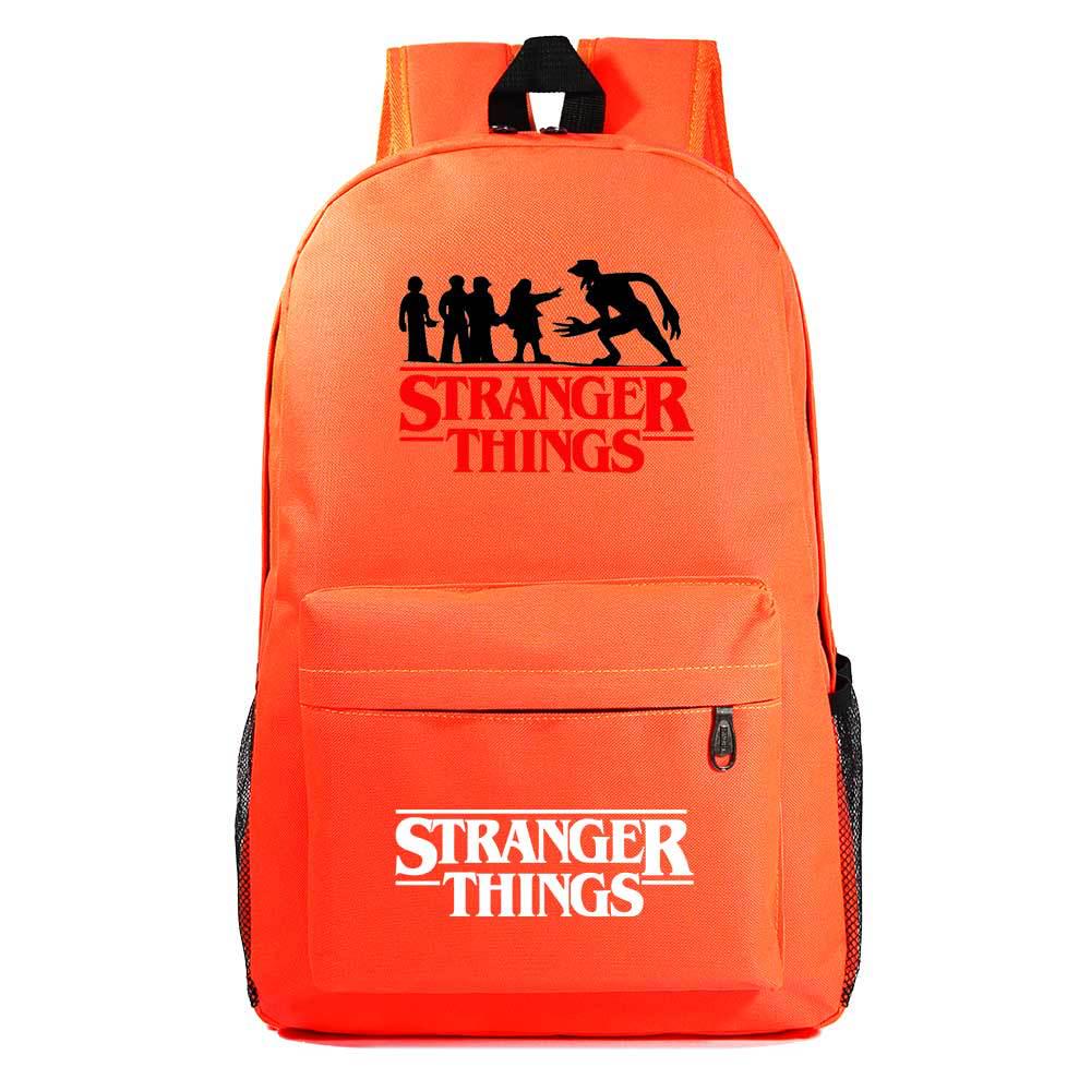 Stranger Things Student Backpack, Men's and Women's Casual Backpack CLE