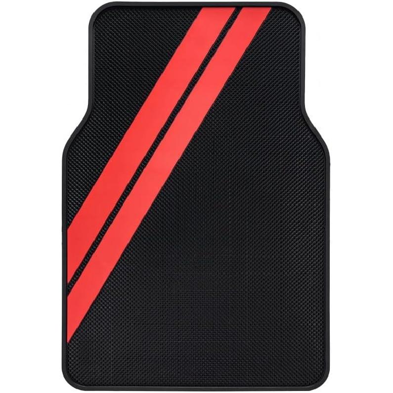 Car Floor Mats Front&Rear Black Rubber Fit for Dodge Challenger Charger Durango Avenger RAM Floor Mat