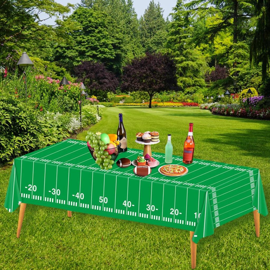 Theme Tablecloth Decoration, Birthday Party Set, American Sports Style Tabletop Decoration, Venue Layout