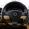 3pcs Steering Wheel Decorative Covers Set ABS Resin Steering Wheel Protection Covers For Volkswagen Golf 5 MK5, Passat B6