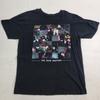 Vintage The Dead Weather Rockband Schwarzes T-Shirt Rock Metal Konzert Tour Größe L