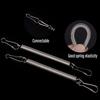 5/10pcs Pet Rabbit Cage Replacement Springs  3.1 Inch with 2 Clips Fastening Water Bottle for Rabbit Hamster