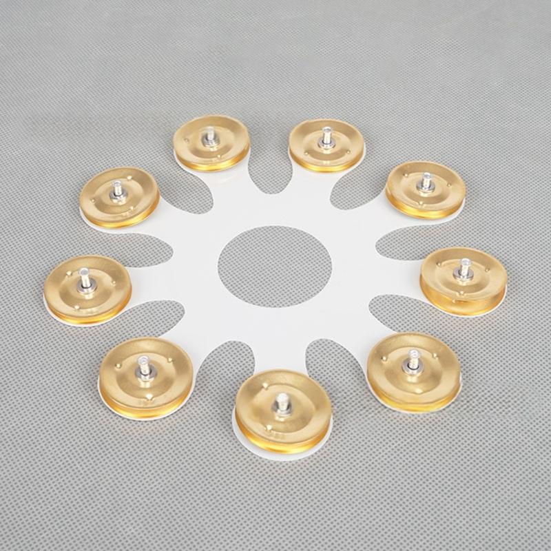 Drum Accessories Cymbal Replacement Accessory Crash Cymbals Ching Rings Bell For Musical Instruments