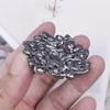 1pcs High-grade Black White Champagne Rhinestone Flower Buttons Fur Mink Coat Collar Decorative Buttons 50mm