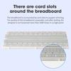 Breadboard 830 Point Circuit Boards Solderless Universal Experiment Boards Spliceable for Circuit Assembly and Commissioning