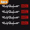 WRC Rally Stickers Car World Rally Championship Racing Styling Decals Hood Door Bumper Covers Vinyl Racing Sports stickers Decal