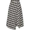 Plaid A-line Skirt