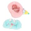 17cm Doll Clothes Set Plush Fiber Cloth Easy To Dress Doll Dress Up Hats Clothes Accessories